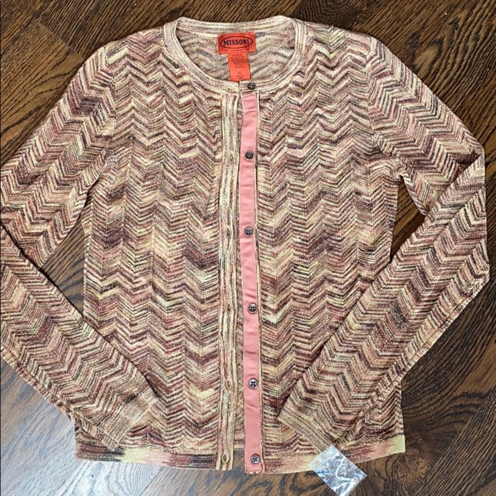 Missoni for Target Chevron Cardigan - Brown and Tan